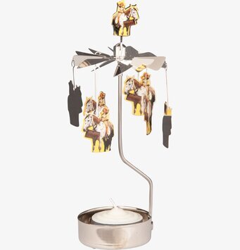 Änglaspel Pippi Lilla Gubben från Pluto Produkter i silver