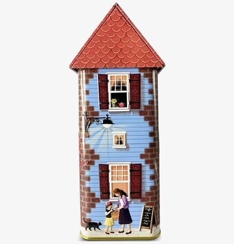 Bild av charmig plåtburk som pittoreskt townhouse