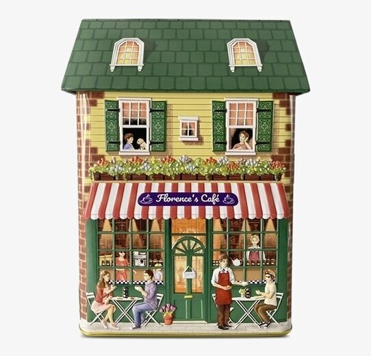 Plåtburk Townhouse Cookie & Sweet från Bromma Kortförlag