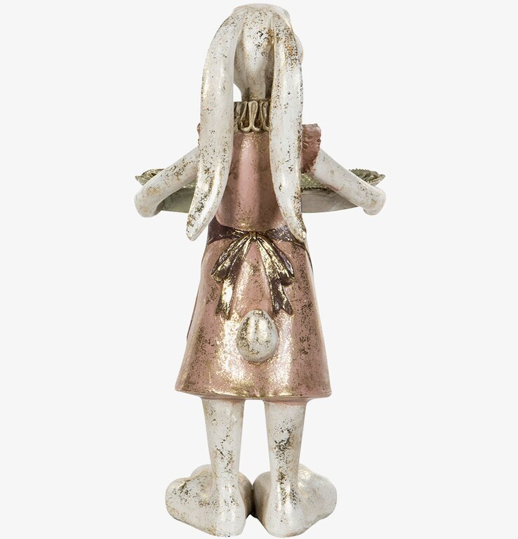 Kanintjej Med Fat från A Lot Decoration, rosa klänning