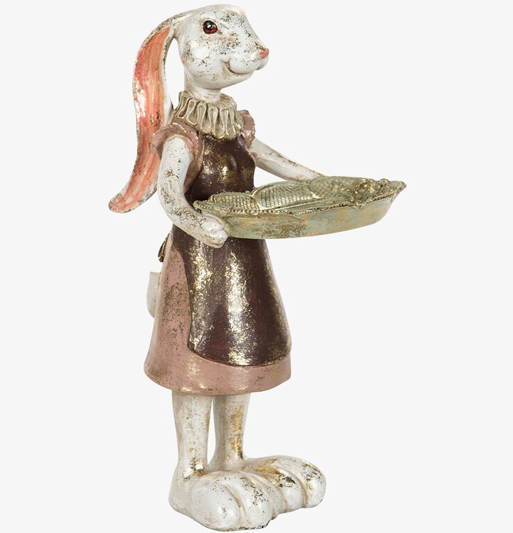 Kanintjej Med Fat från A Lot Decoration i vintage-stil