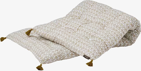 Madrass Lotus Curry 155 Cm från Bungalow med curryfärg