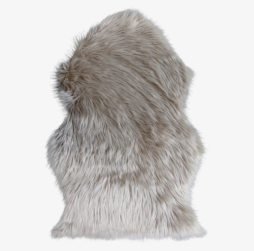 Konstgjord Lammfäll Antique Latte från Chic Antique
