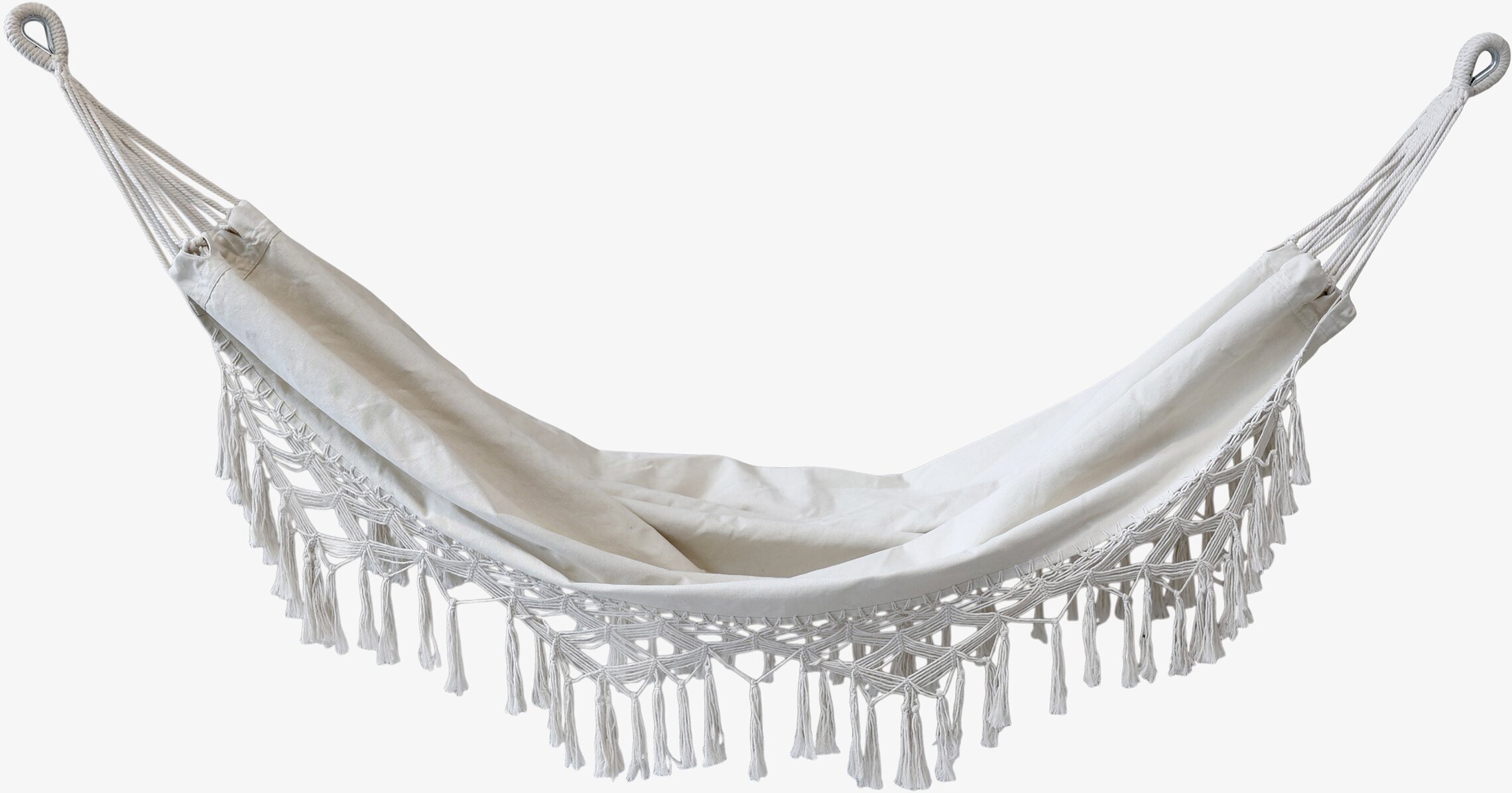 Hängmatta Med Fransar Antique Creme från Chic Antique