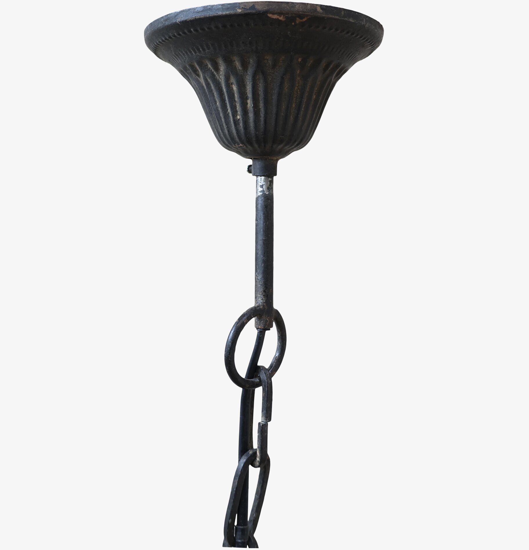 Taklampa Factory Prismor Antiksvart från Chic Antique närbild