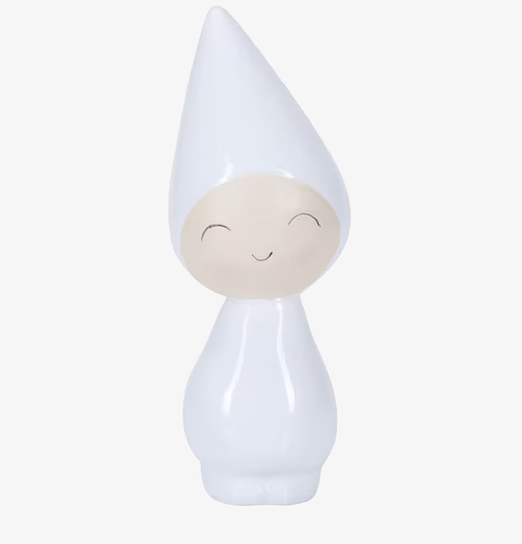 Peggy Fnittrande Vanilj från Nääsgränsgården, vit figurin