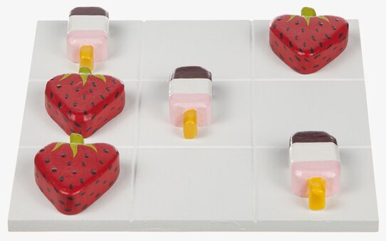 Tre I Rad - Jordgubbar/Glass från Different Design brädspel