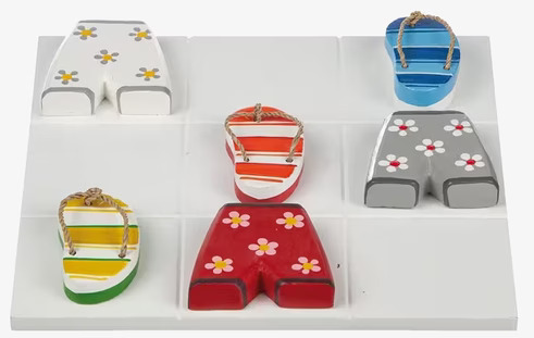 Tre I Rad - Badbyxor/Badtofflor från Different Design spel