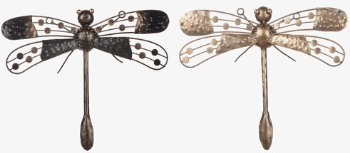 Trollslända Vägg Hamrad Plåt - Liten från Different Design