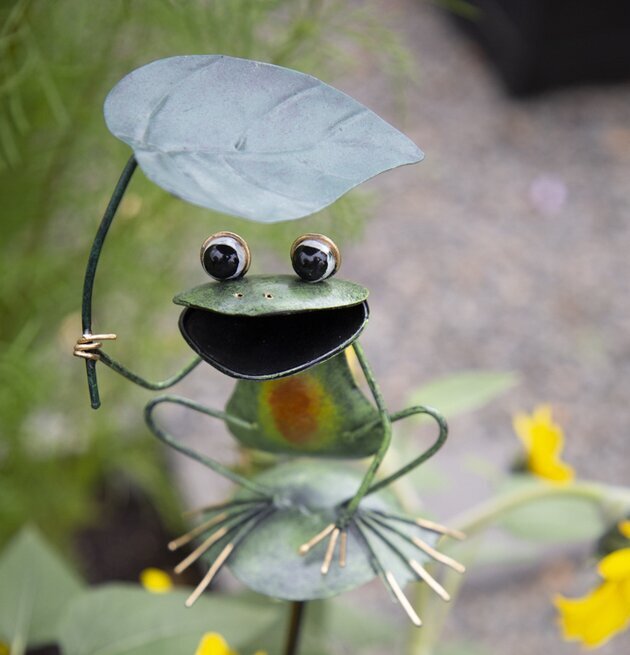 Regnmätare Groda Blad Inkl Mätarglas från Different Design