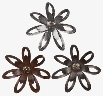 Blomma Hamrad Plåt Different Design