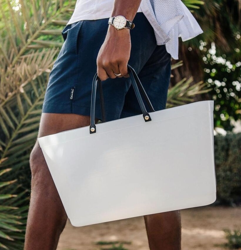 Väska Hinza Naturell - Recycled Plastic från Hinza i naturen