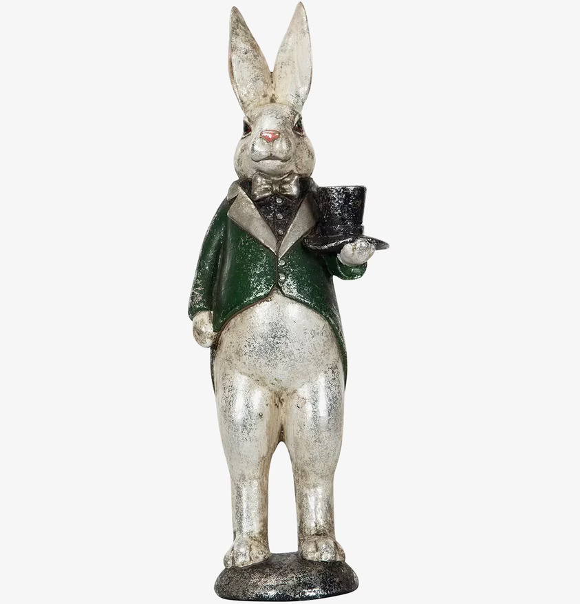 Hare Med Hatt från A Lot Decoration i sofistikerad klädsel