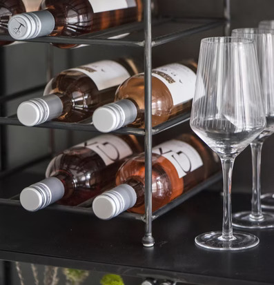 Vinställ Brooklyn 9 Flaskor från IB Laursen med vinglas