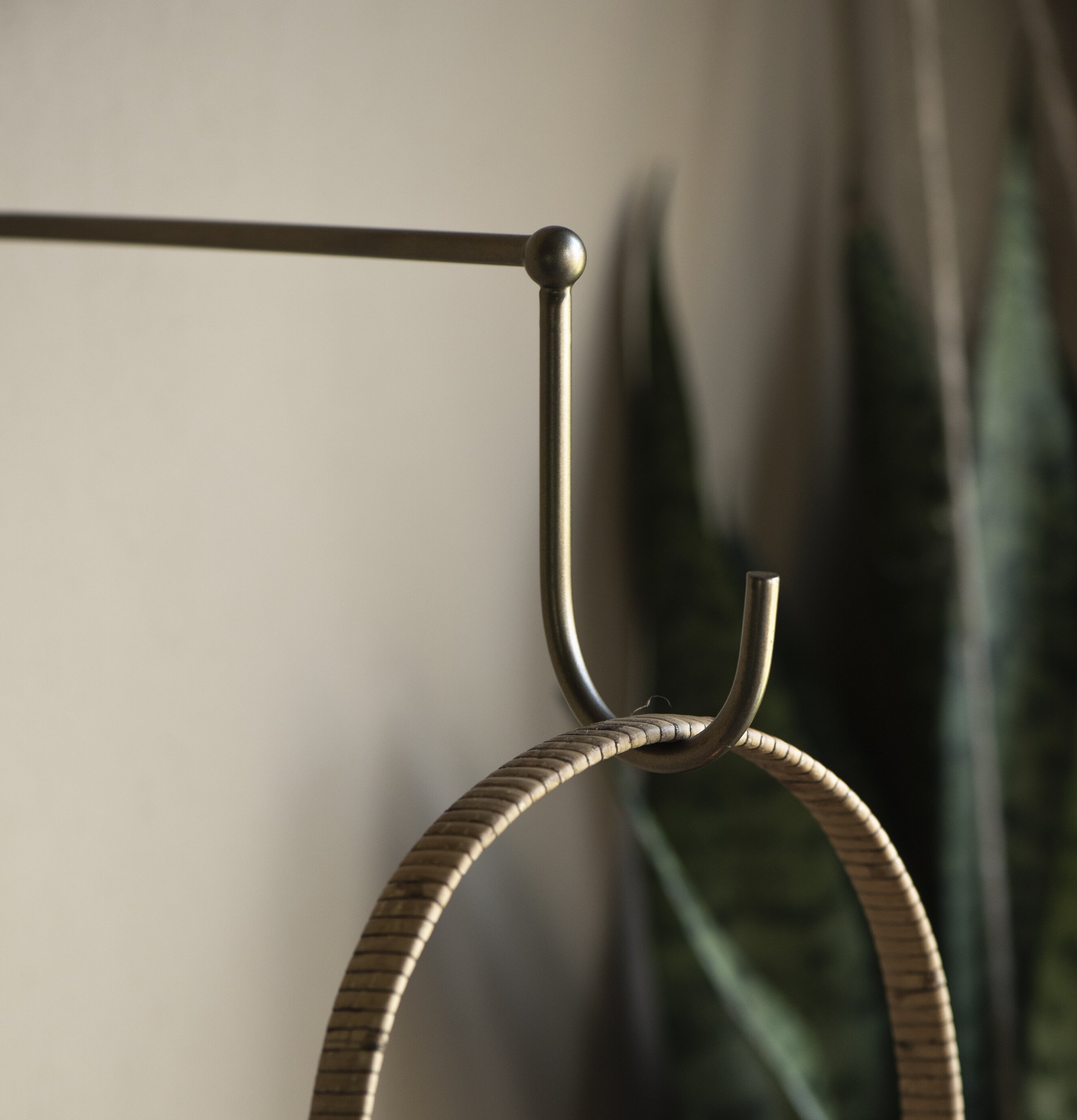 Vägghängare Lanterna Mässing från IB Laursen mot vägg