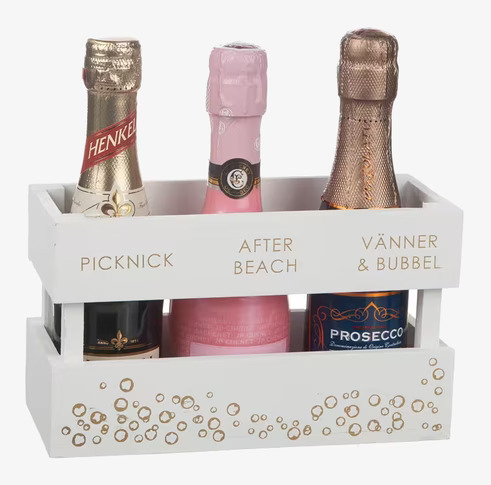 Trälåda Picknick - After Beach - Vänner & Bubbel från Different Design