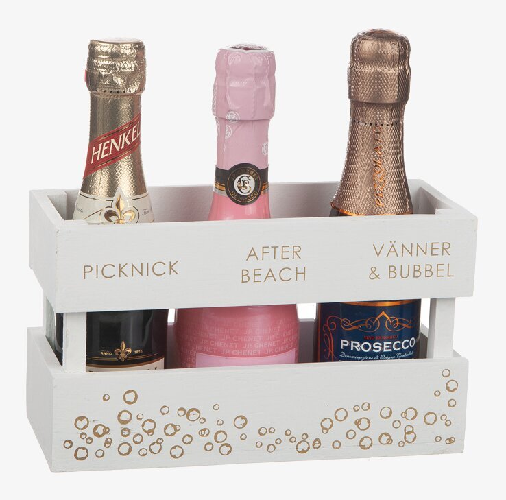 Trälåda Picknick - After Beach - Vänner & Bubbel från Different Design