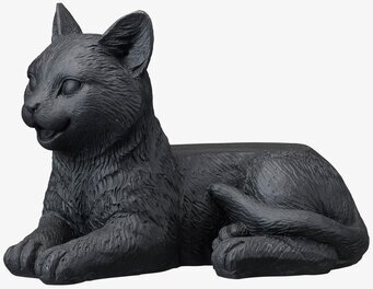 Misse Krukfötter Set/3 Svart från Wikholm Form, sittande katter