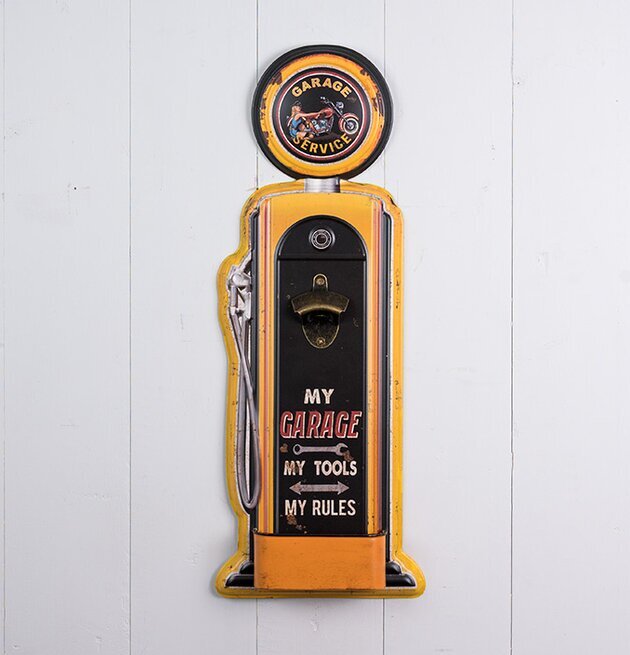 Kapsylöppnare Gul Retro från Multi Agentur i retrodesign