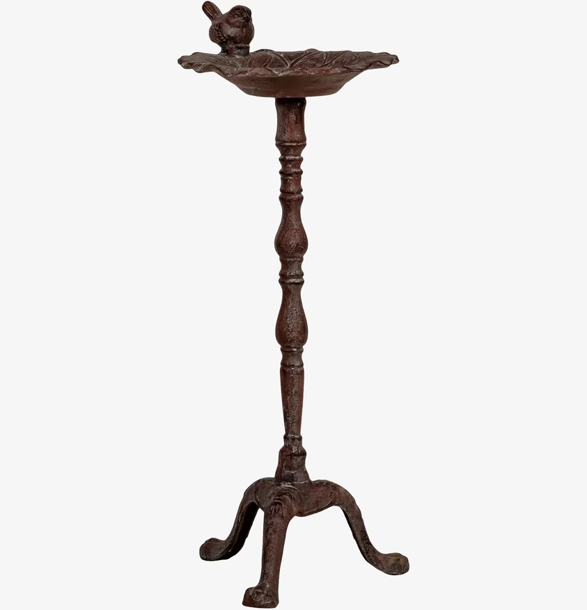 Fågelbad På Fot Antique #2 från Speedtsberg i metall