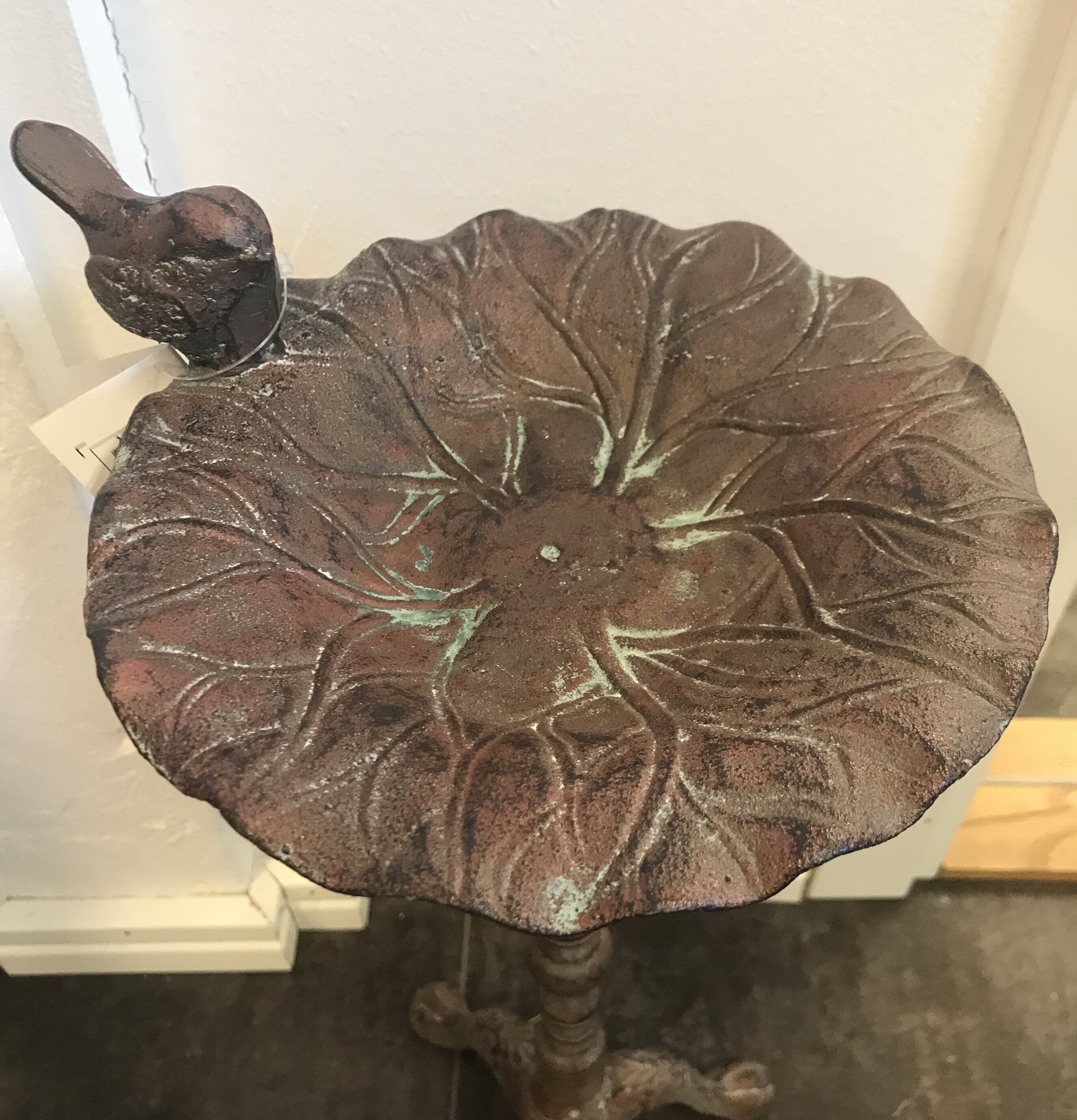 Fågelbad På Fot Antique #2 från Speedtsberg i metall