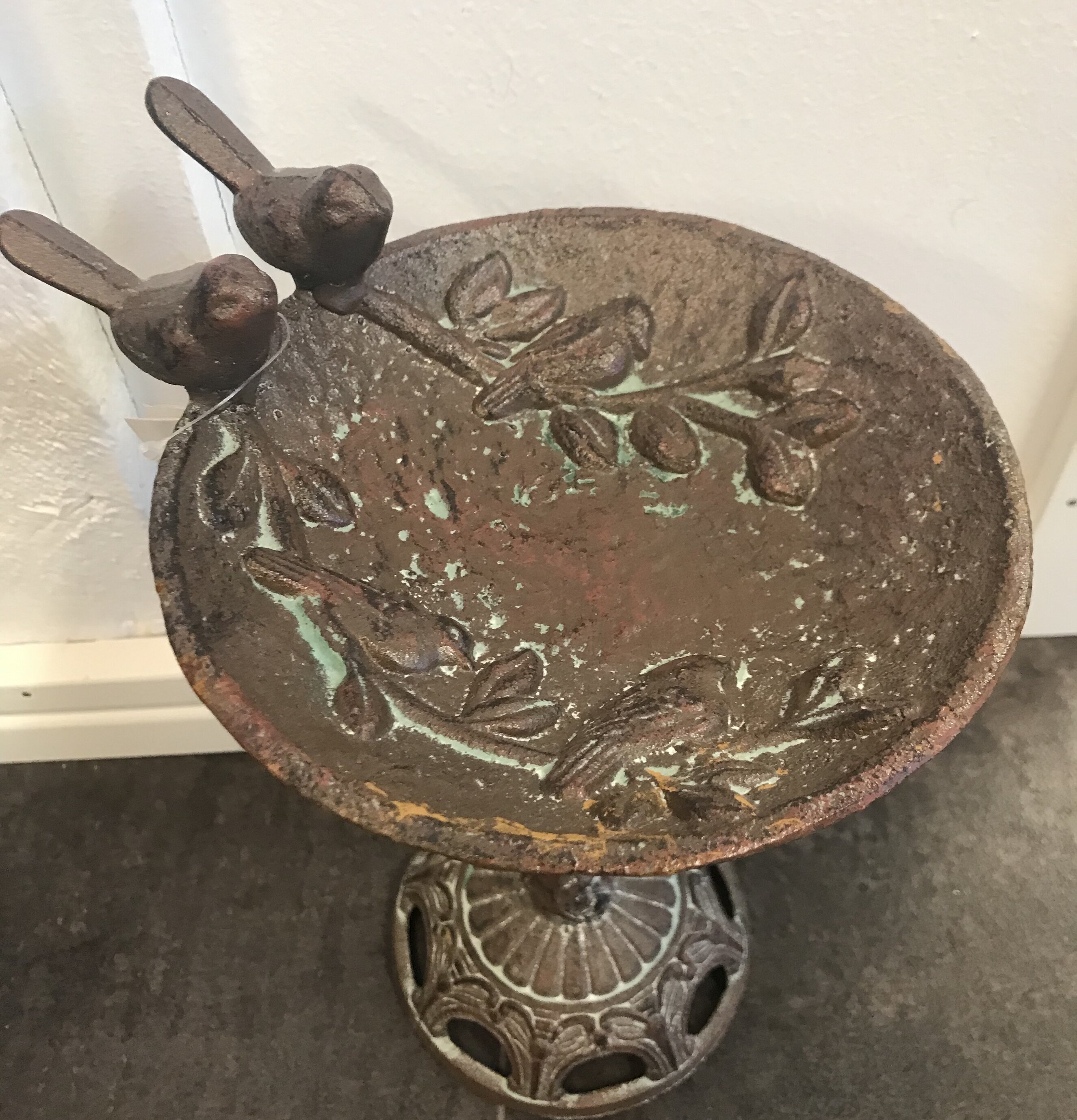 Fågelbad På Fot Antique #1 från Speedtsberg i antik stil