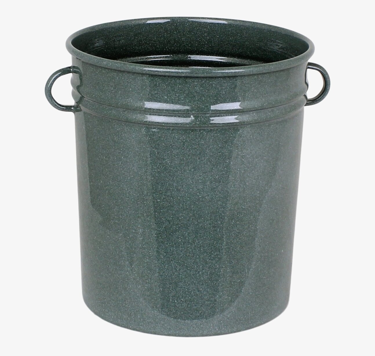 Bild av stilren grön redskapsburk för köksmiljöer