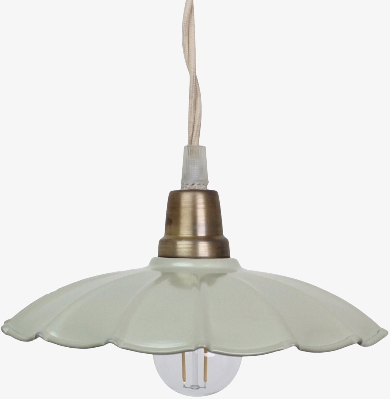 Taklampa Gustav Mint från Strömshaga i mintgrön metall