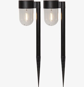 Solcellsbelysning Cupola 2-Pack Star Trading Övrig prydnad/dekoration för inredning utemiljö