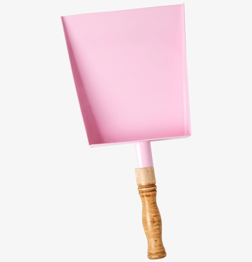 Sopskyffel Ballet Pink från Rice med rosa metall och trähandtag