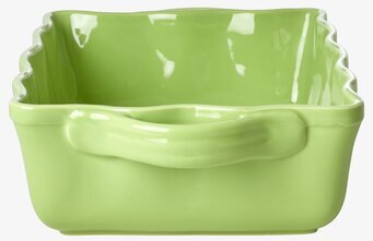 Ugnsform Large Neon Green från Rice i keramik med handtag