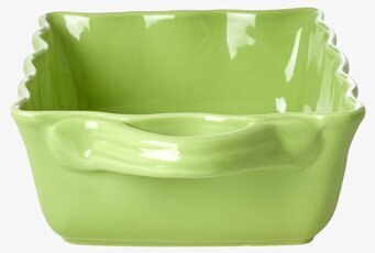 Ugnsform Medium Neon green från Rice i keramiskt stengods