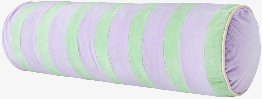 Bolsterkudde Lavendel/Grön från Rice med harmoniska färger