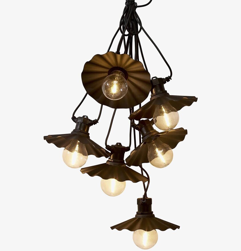 Ljusslinga Daisy Svart (Utomhusbruk) från PR Home