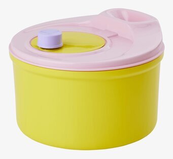 Salladsslunga Gul/Rosa från Rice med ergonomisk design