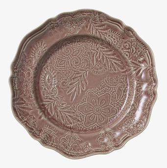 Uppläggningsfat Large Arabesque Old Rose från Sthål