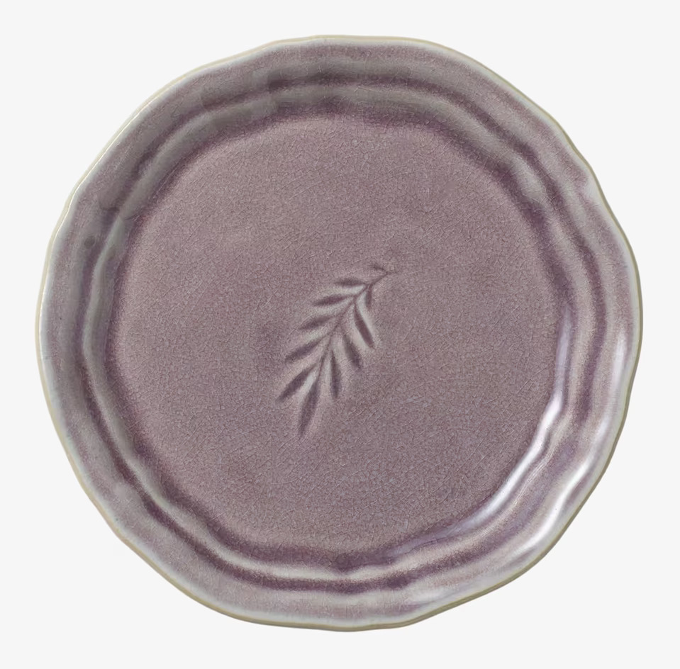 Liten Tallrik Förrätt/Bröd Lavender från Sthål i lavendel