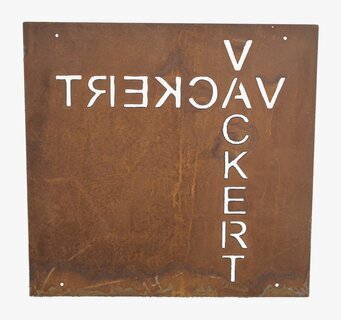 Skylt Vackert Rost (Armeringsnät) från Lind Decoration