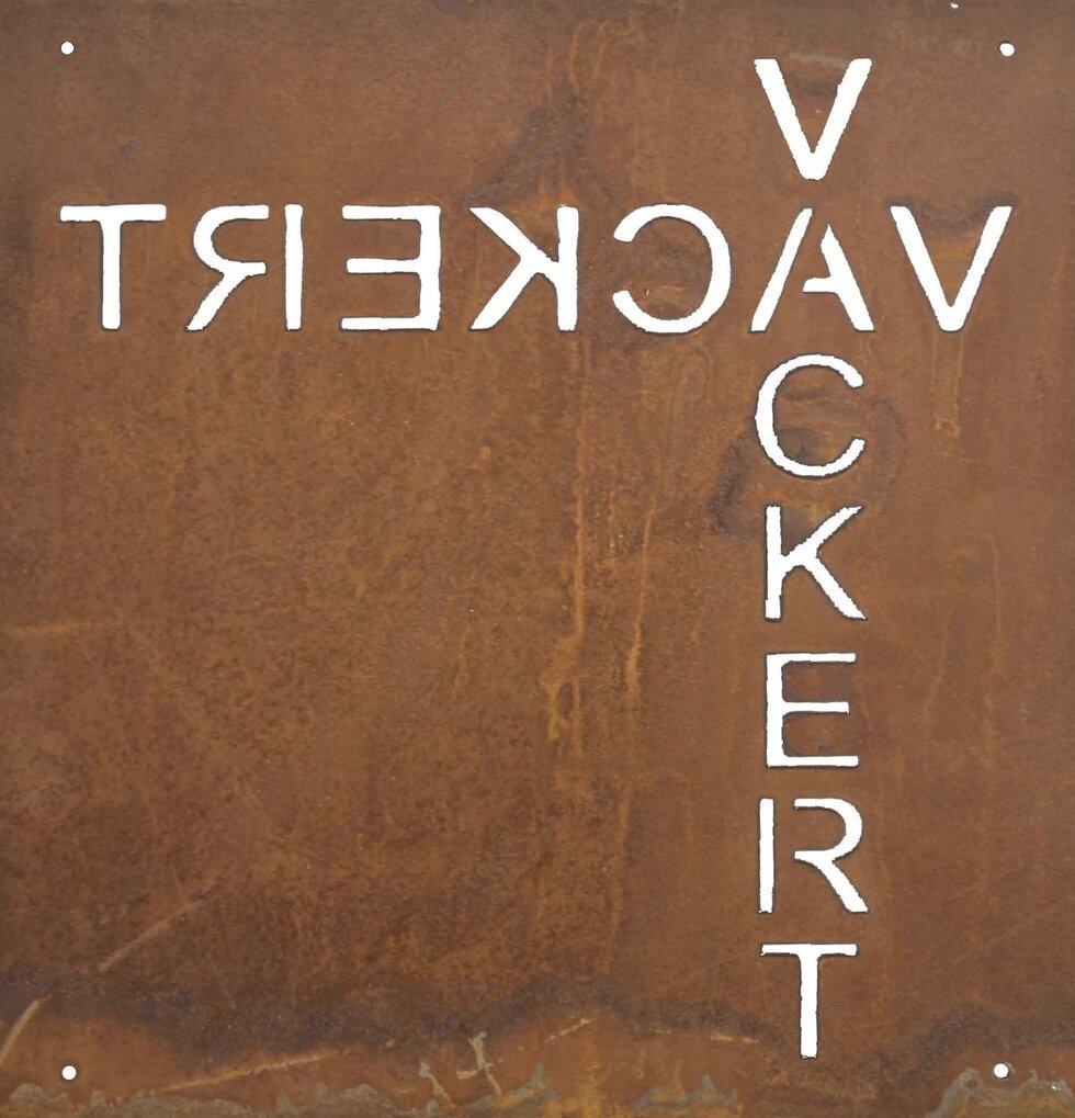 Skylt Vackert Rost (Armeringsnät) från Lind Decoration