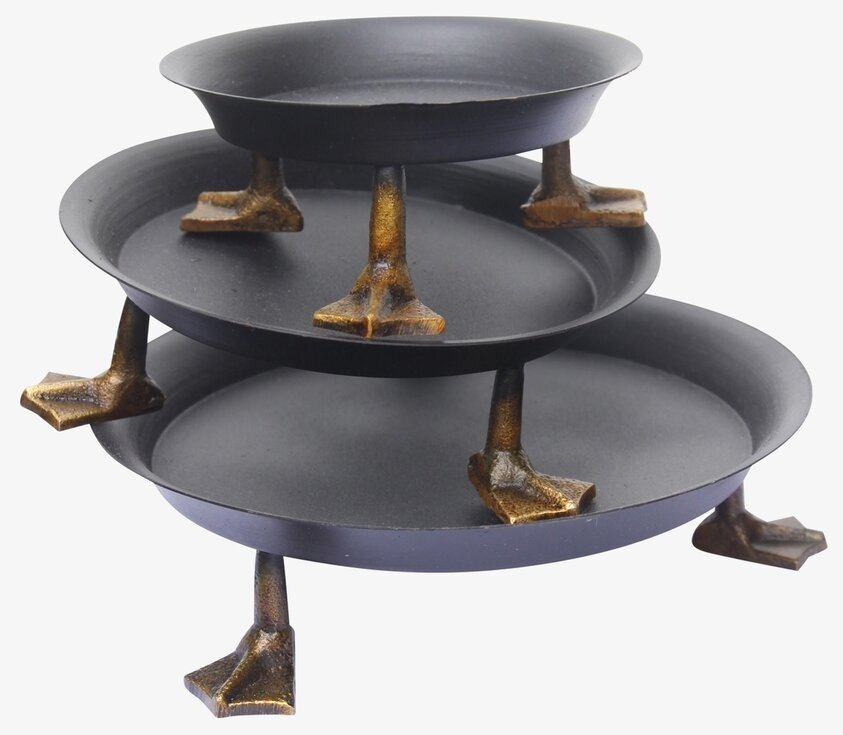 Fat Kalle Med Ankfötter Svart Set/3 Stycken från Eldgarden