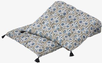 Madrass Deoli Topaz 180 cm från Bungalow med blommönster