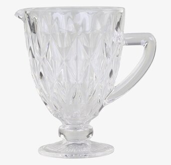 Kanna Med Diamantutskärning från Chic Antique i klart glas