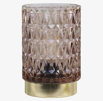 Lampa Med Diamantutskärning LED Mocca Chic Antique Golv-/bords-/takstativ för lampa Golvstativ Takstativ Bordsstativ Hängsystem Stativ