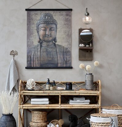 Vägglampa Antik Mässing från Chic Antique över hylla