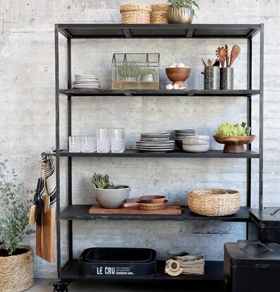 Sopskyffel Svart Inkl Borste Chic Antique Städborstar & städskyfflar Sopset