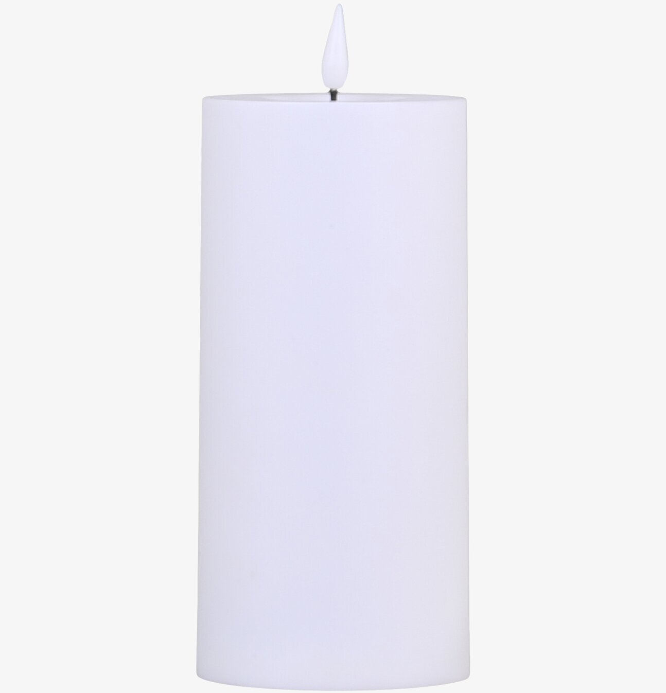 Blockljus Vit LED Large (Utomhusbruk) från Chic Antique