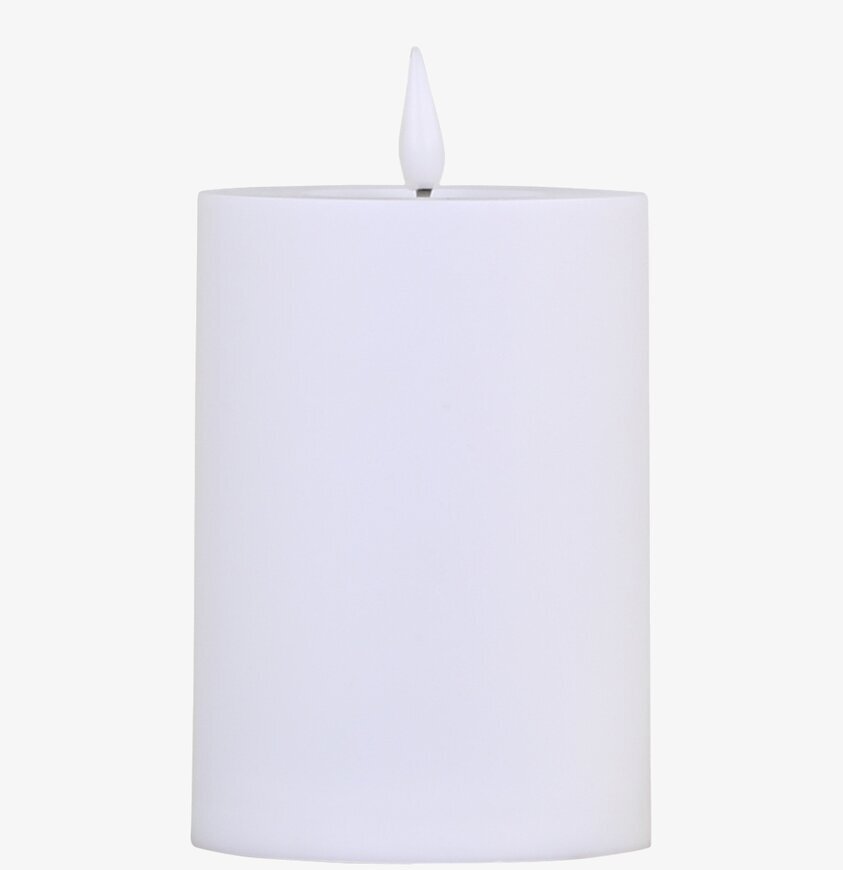 Blockljus Vit LED Small (Utomhusbruk) från Chic Antique