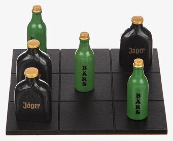 Tre I Rad - Bärs & Jäger från Different Design, flaskpjäser