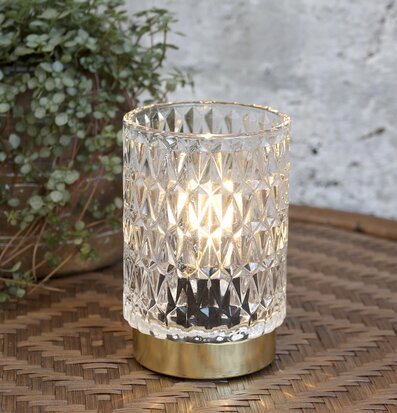 Lampa Med Diamantutskärning LED Klar Chic Antique Golv-/bords-/takstativ för lampa Golvstativ Takstativ Bordsstativ Hängsystem Stativ