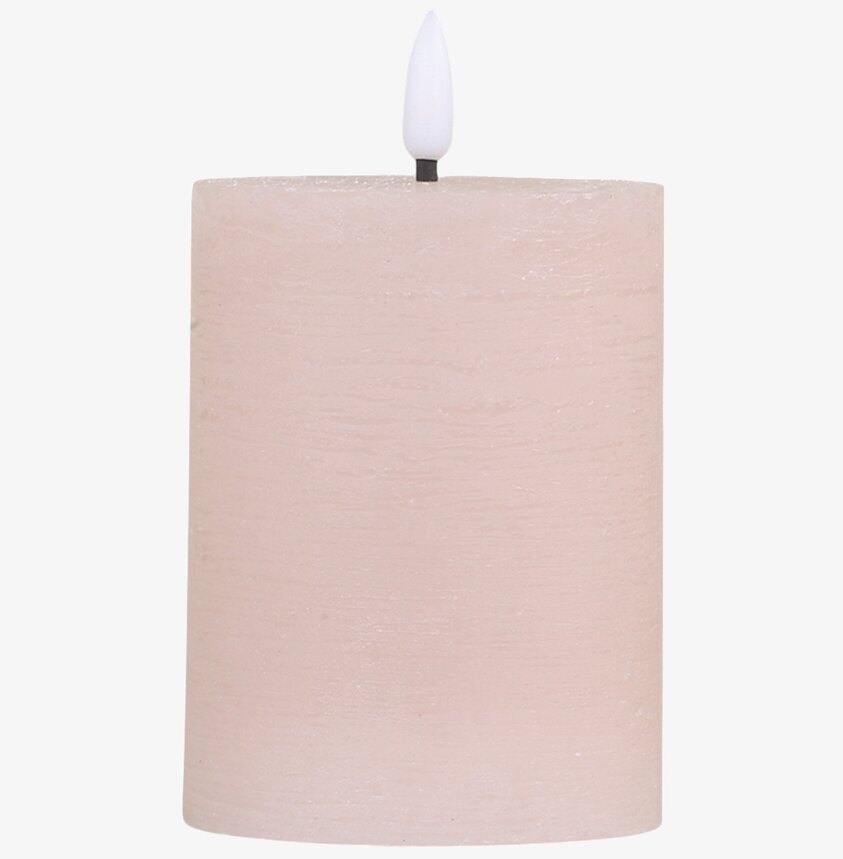 Blockljus LED Dimmrosa H10 från Chic Antique i fokus